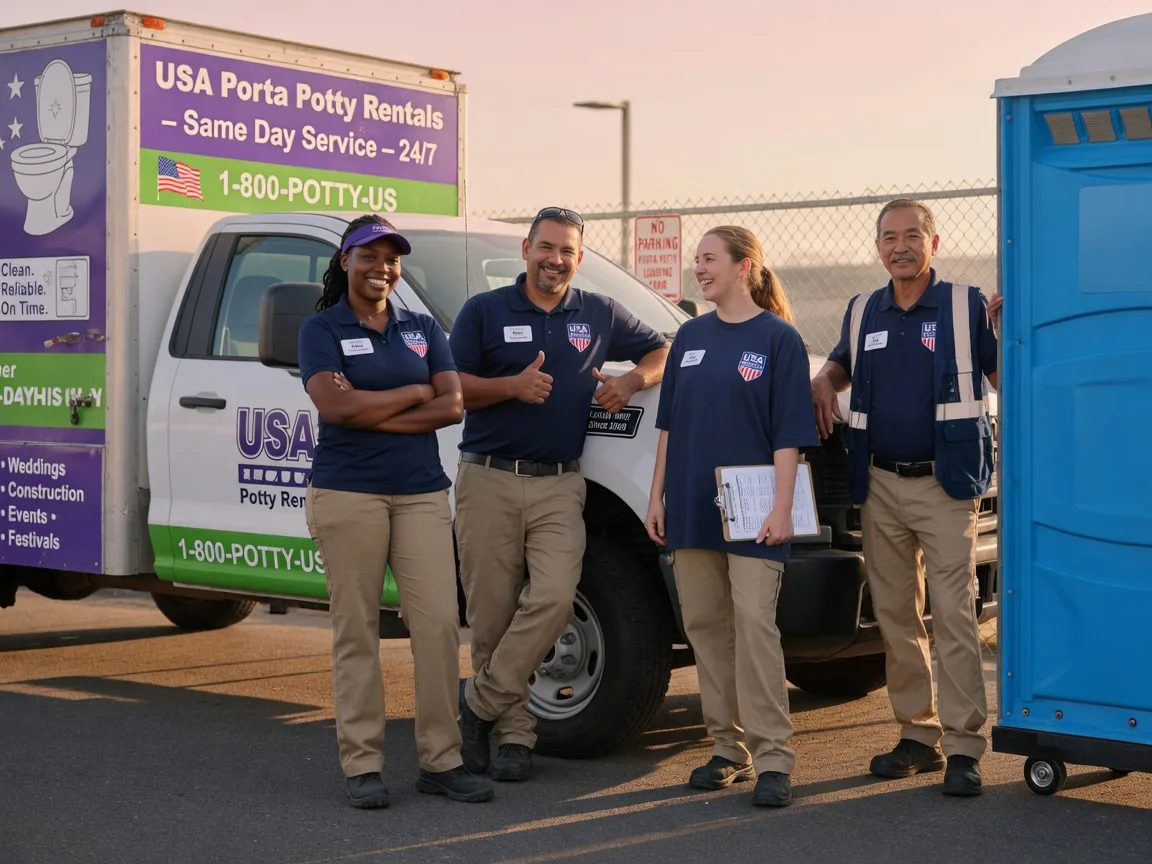 Porta Potty Rental company in Harmony, NC